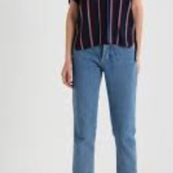 Tatiana blouse - Twist and Tango - Blue with red - Picture 3 of 3